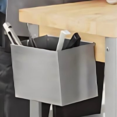 side bag hang at the side of table